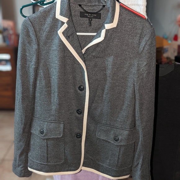 Rag & Bone Wool Blazer - Picture 2 of 6